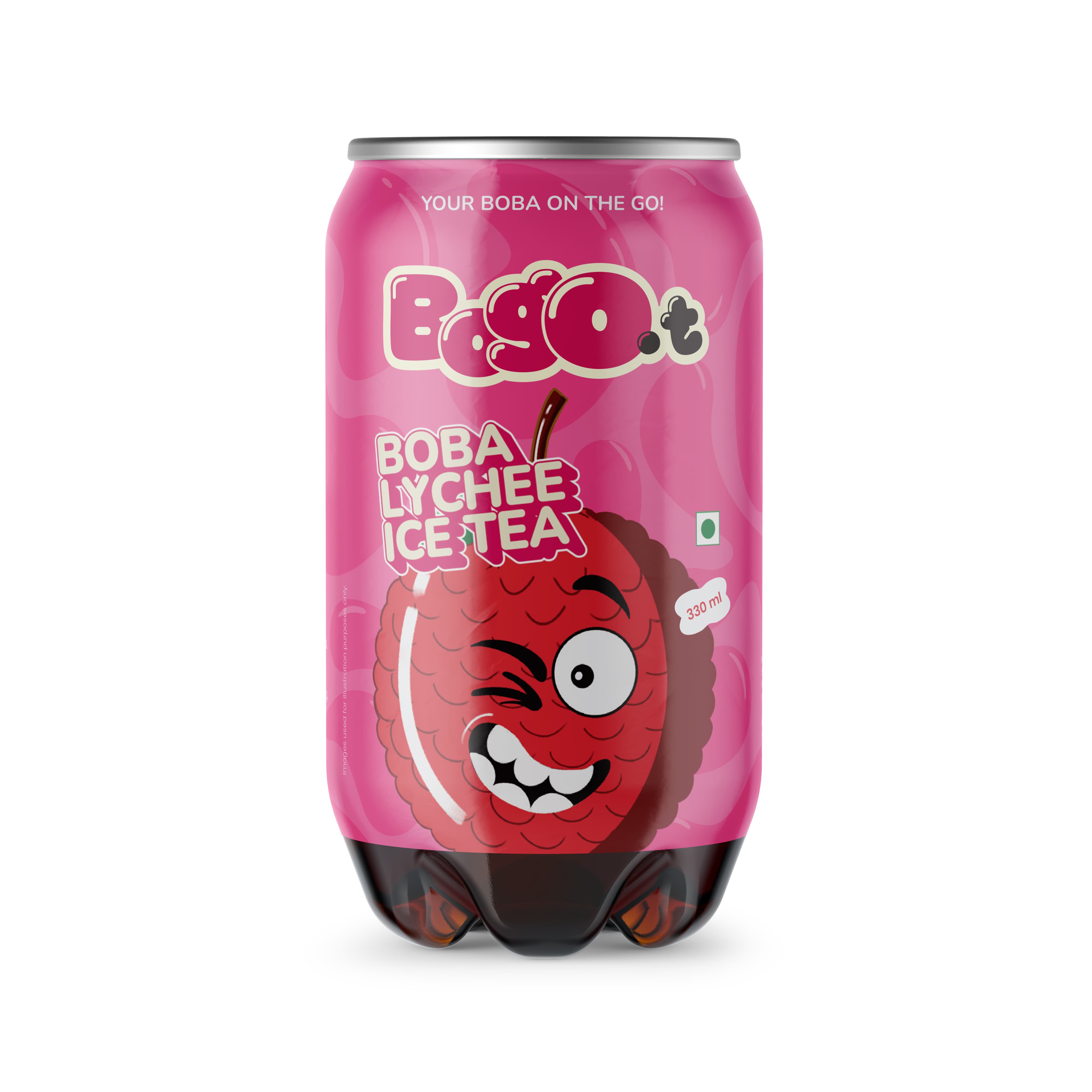 Boba Ice Tea - Lychee