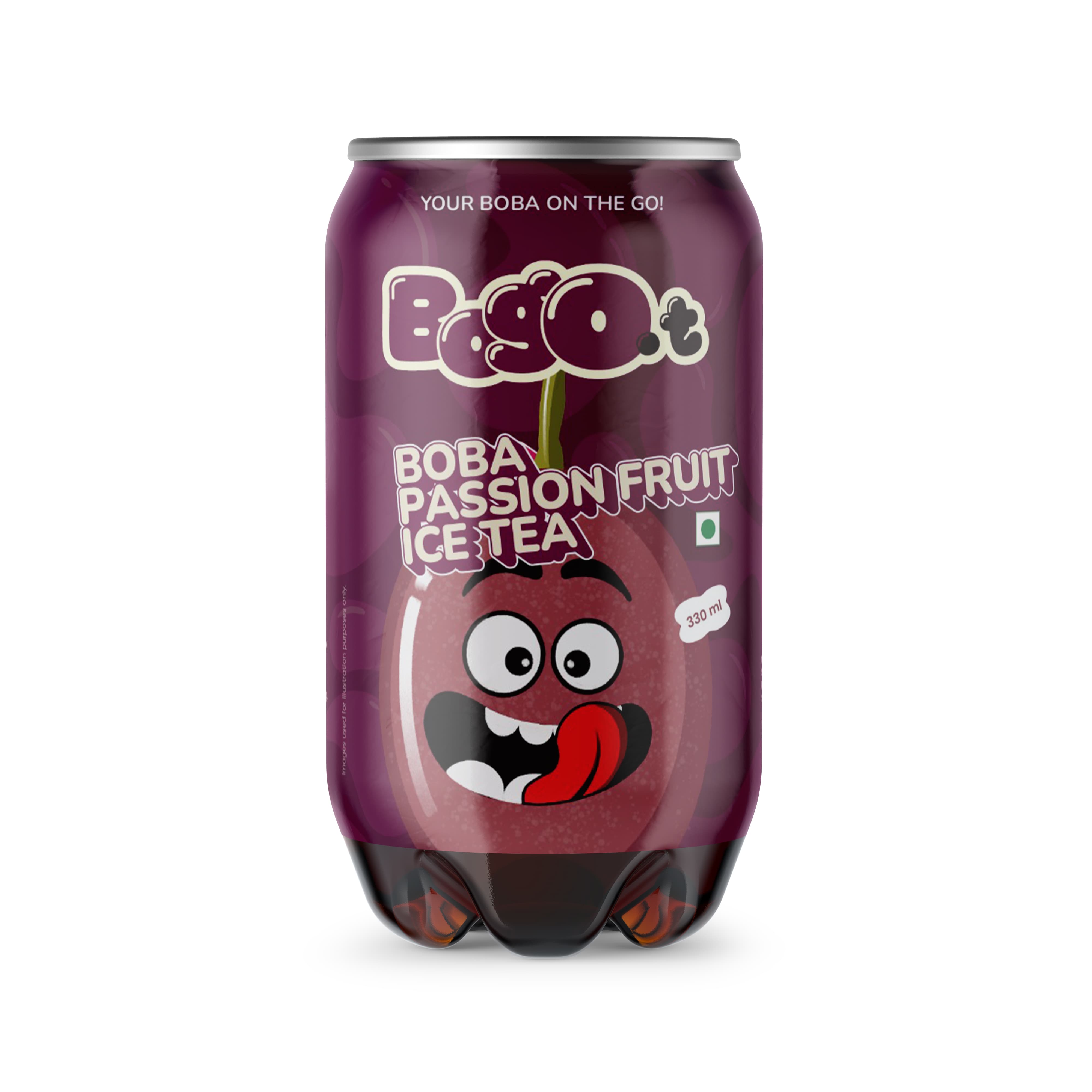 Boba Ice Tea - Passion